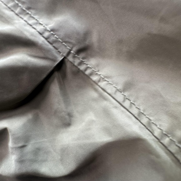 GAP Jacket Womens Large Olive Green Anorak Utility Hooded Waffle Lined‎ Pockets - Picture 5 of 13